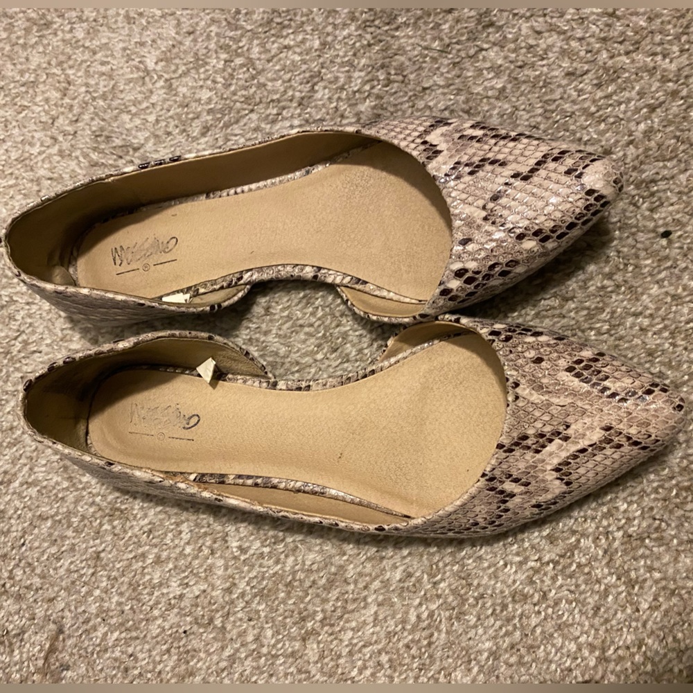 Snakeskin Flats